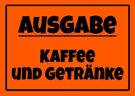 Hinweis Ausgabe Bild