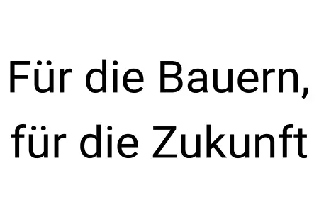Hinweis Bauernprotest - Demo Schilder - Zukunft Bild