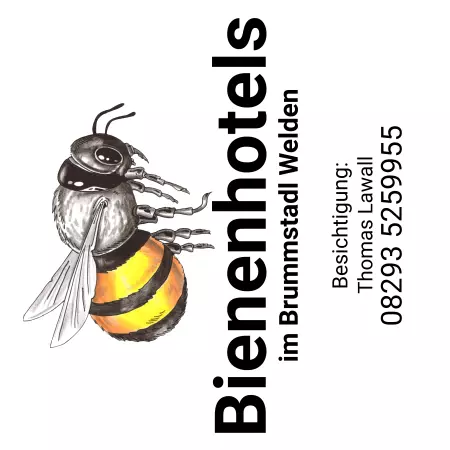 Hinweis Bienenhotels Bild