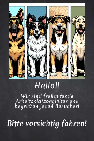 Hinweis Bitte vorsichtig fahren! Bild