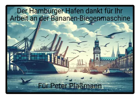 Hinweis Der Hamburger Hafen Bild