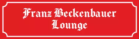 Hinweis Franz Beckenbauer Lounge Bild