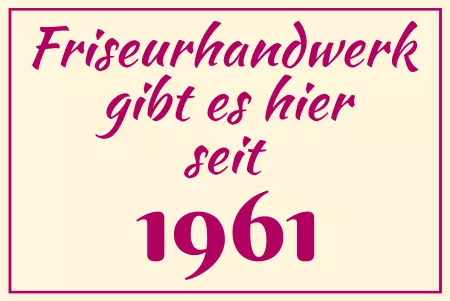 Hinweis Friseurhandwerk Bild