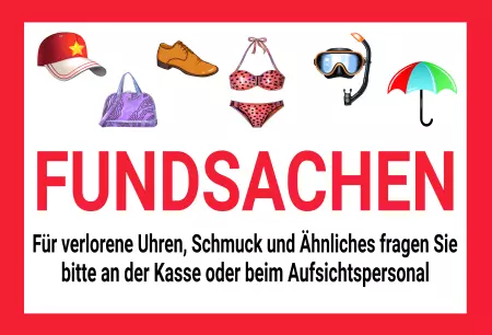 Hinweis FUNDSACHEN Bild