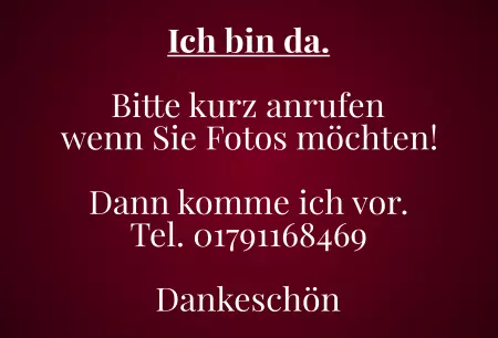 Hinweis Ich bin da. Bild