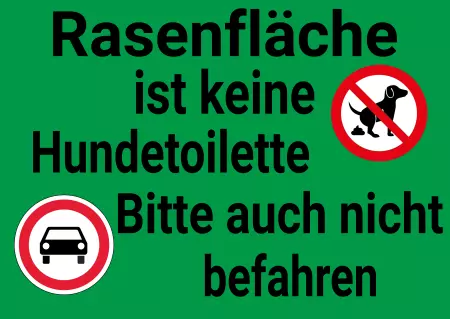 Hinweis Keine Hundetoilette Bild