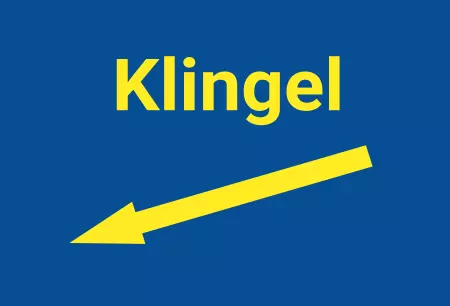 Hinweis Klingel Bild
