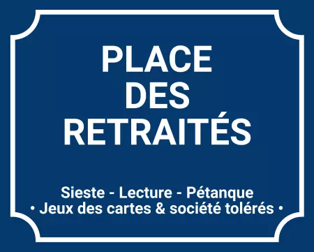 Hinweis Place des Retraites Bild
