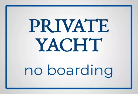 Hinweis PRIVATE YACHT Bild