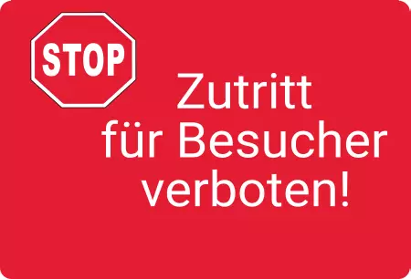 Hinweis STOP Bild
