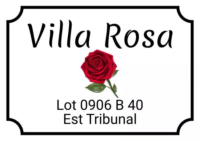  Hinweis Villa Rosa Bild