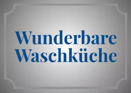 Hinweis Wunderbare Waschküche Bild