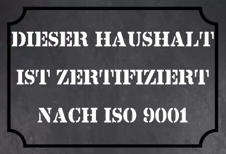 Hinweis Zertifizierter Haushalt Bild
